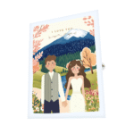 Jungle Wedding Greeting Card