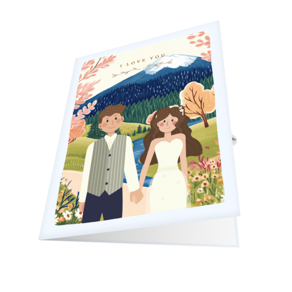 Jungle Wedding Greeting Card