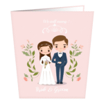Lovely You and Me Greeting Card