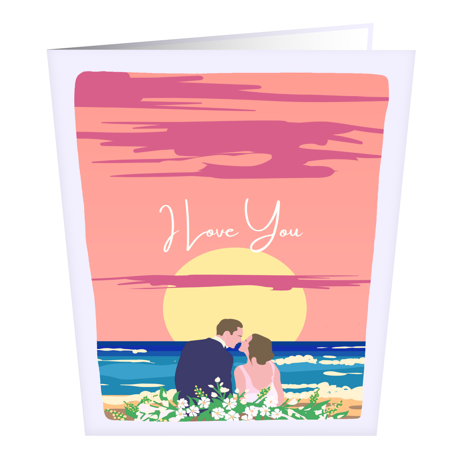 Kissing You Greeting Card Kissing You Greeting Card
