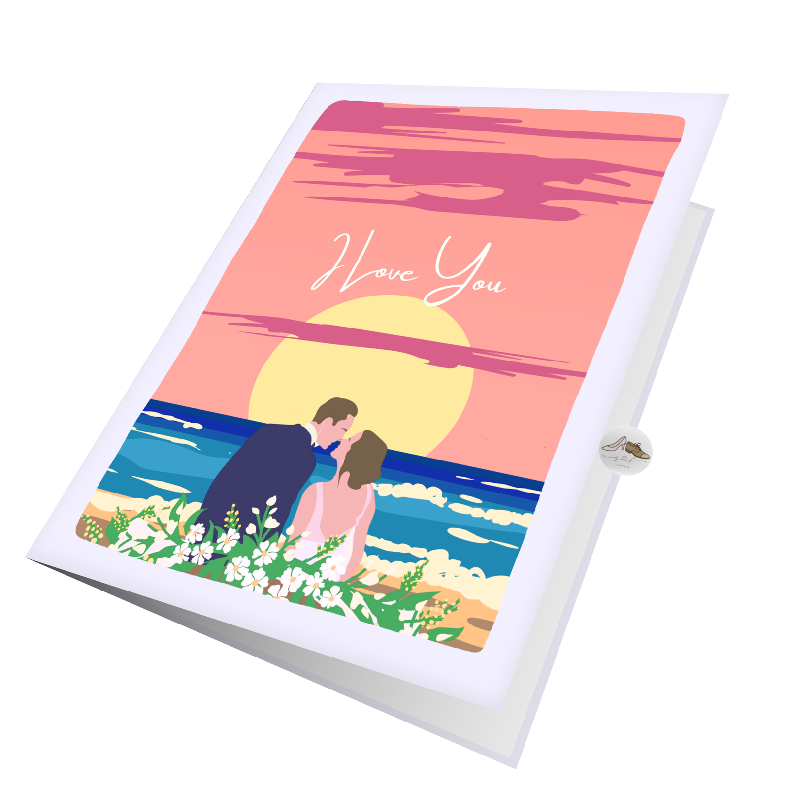 Kissing You Greeting Card Kissing You Greeting Card