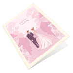 Romantic Wedding Couple Greeting Card
