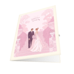 Romantic Wedding Couple Greeting Card