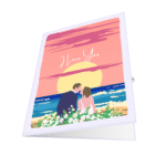 Kissing You Greeting Card