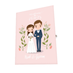 Lovely You and Me Greeting Card