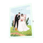 Wedding and Cats Greeting Card