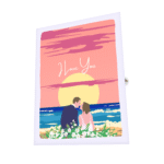 Kissing You Greeting Card