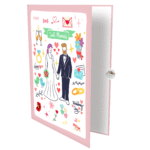 Cartoon Wedding Greeting Card