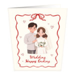 Chinese Wedding Greeting Card (6)