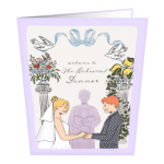 God Bless Us Greeting Card