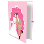 Korea Wedding Couple Greeting Card