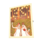 Lesbian Couple Greeting Card