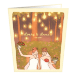 Lesbian Couple Greeting Card