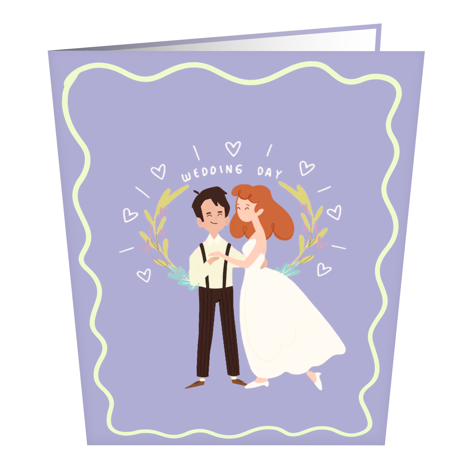 Wedding Day Greeting Card Wedding Day Greeting Card