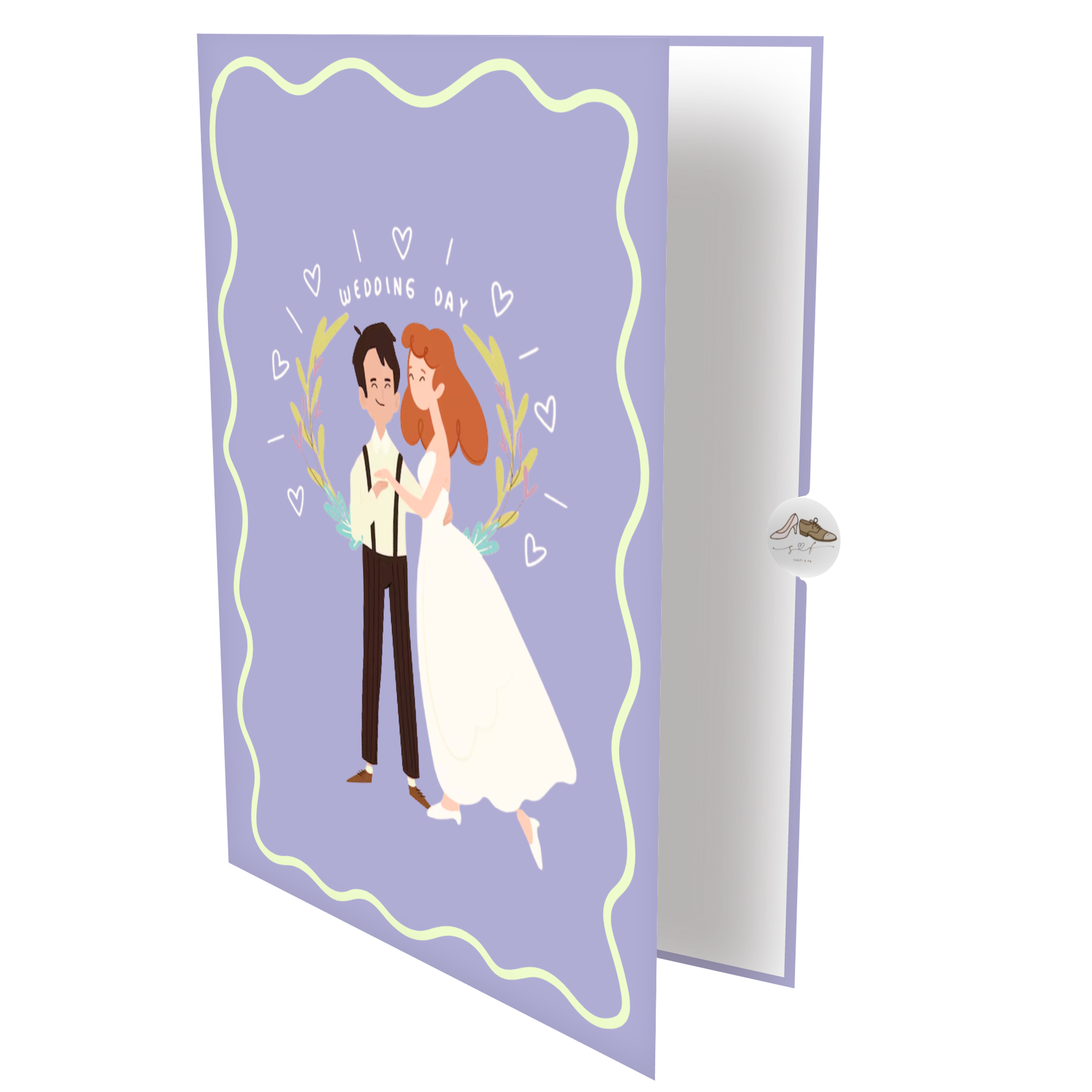 Wedding Day Greeting Card Wedding Day Greeting Card