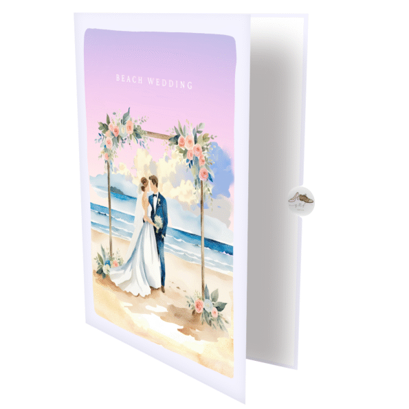 Beach Wedding Greeting Card