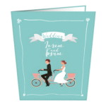 Tricycle WeddingGreeting Card (7)
