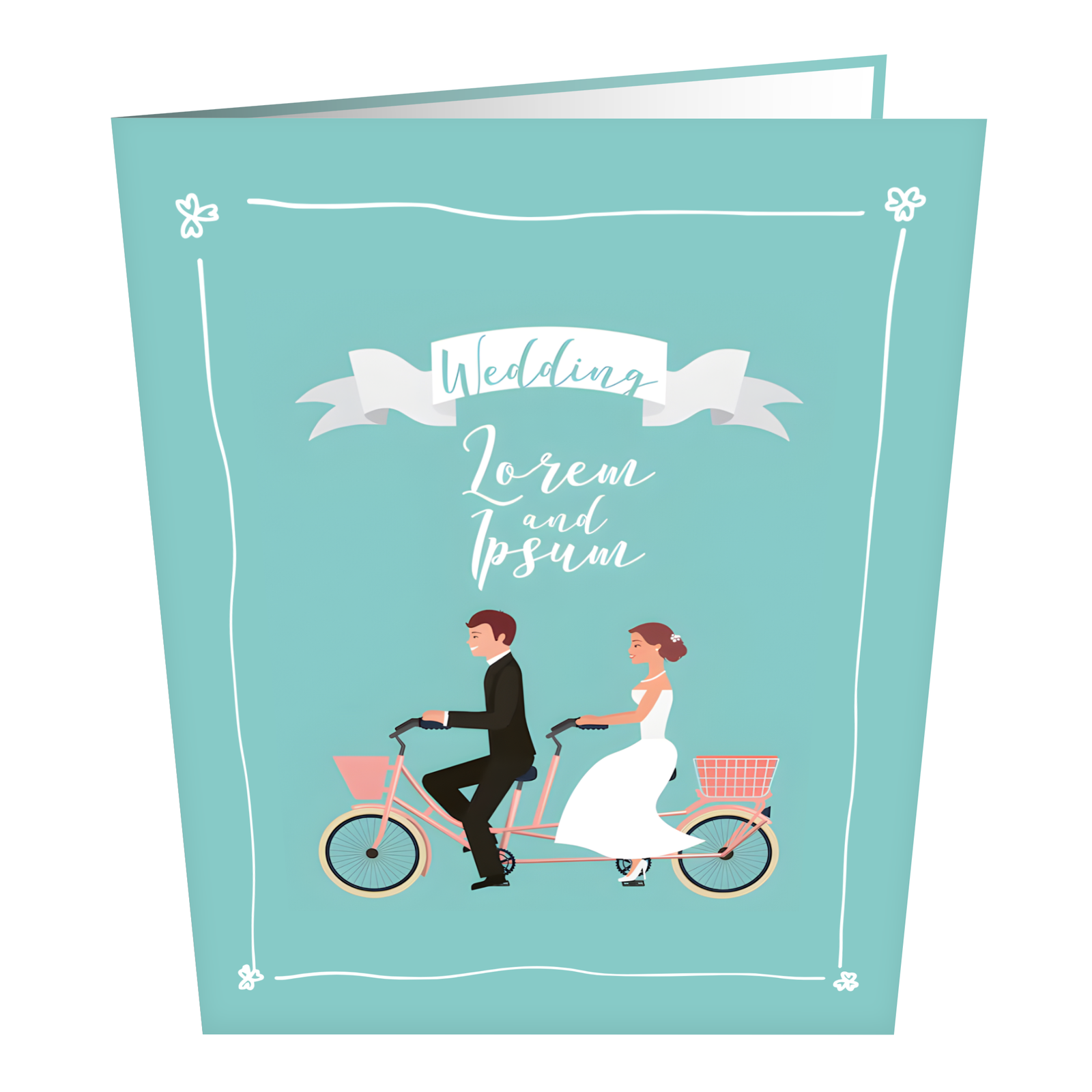 Tricycle WeddingGreeting Card (1)