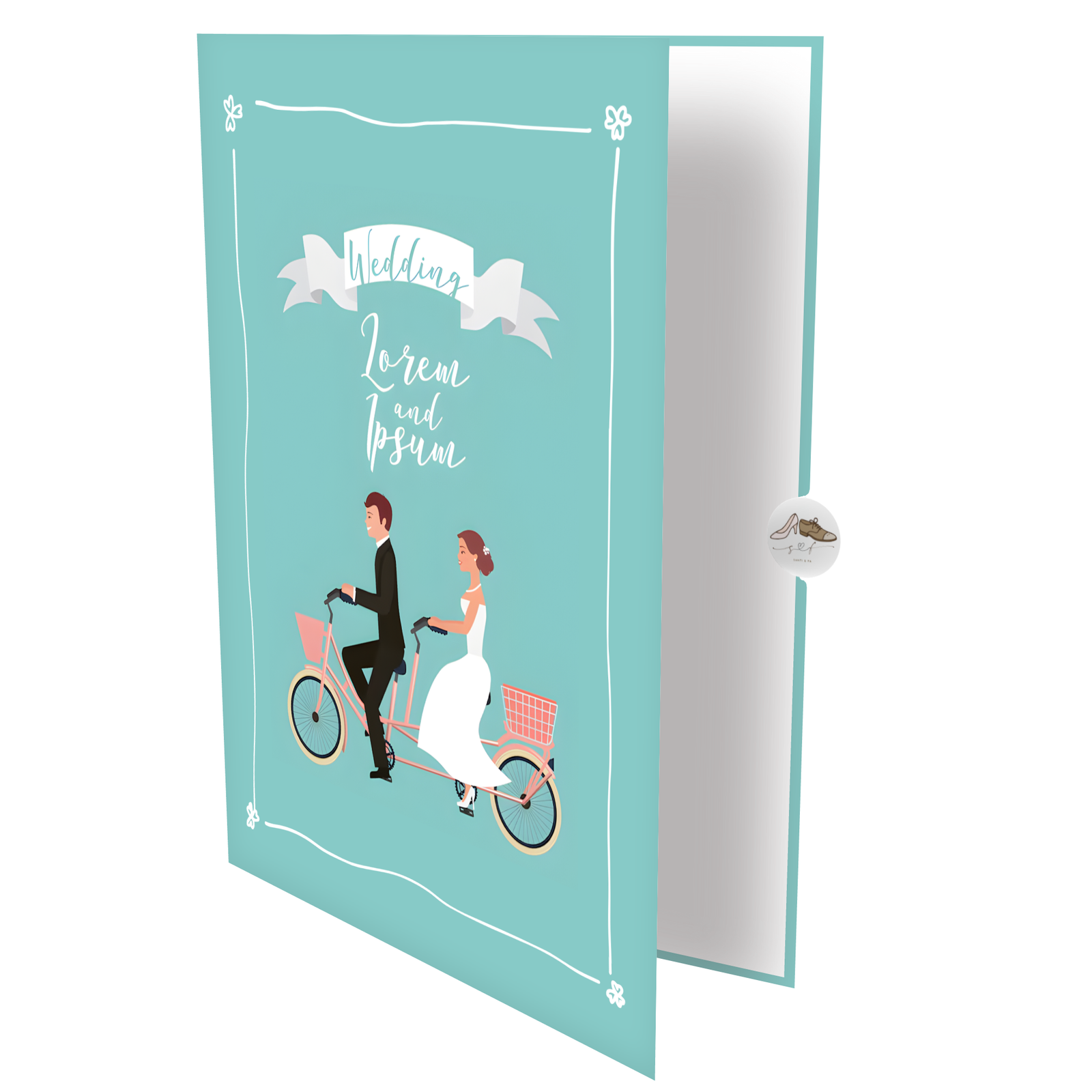 Tricycle WeddingGreeting Card (3)