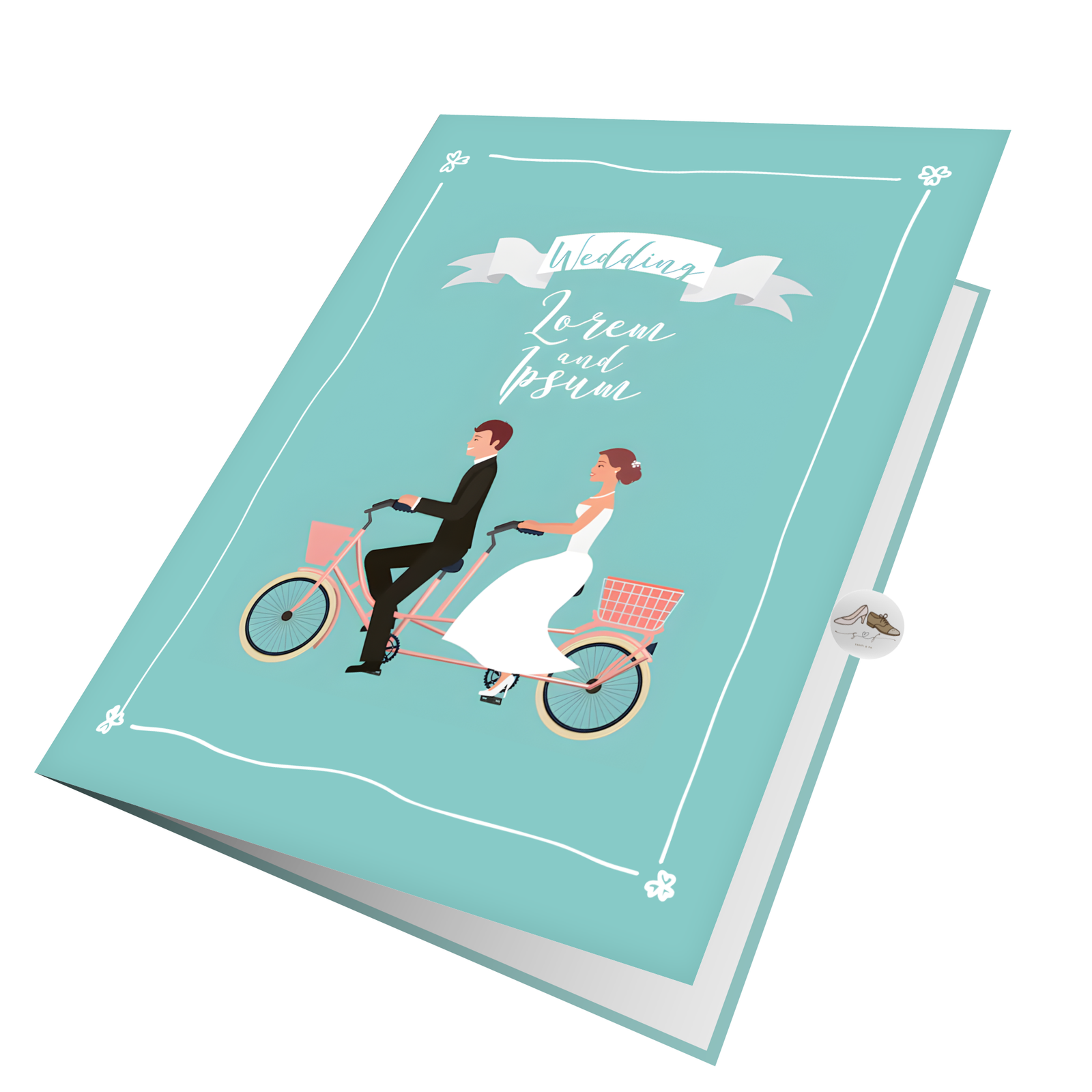 Tricycle WeddingGreeting Card (7)