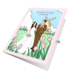 Tulip Wedding Greeting Card