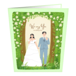 We Married Greeting Card