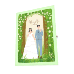 We Married Greeting Card