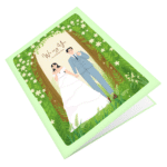 We Married Greeting Card