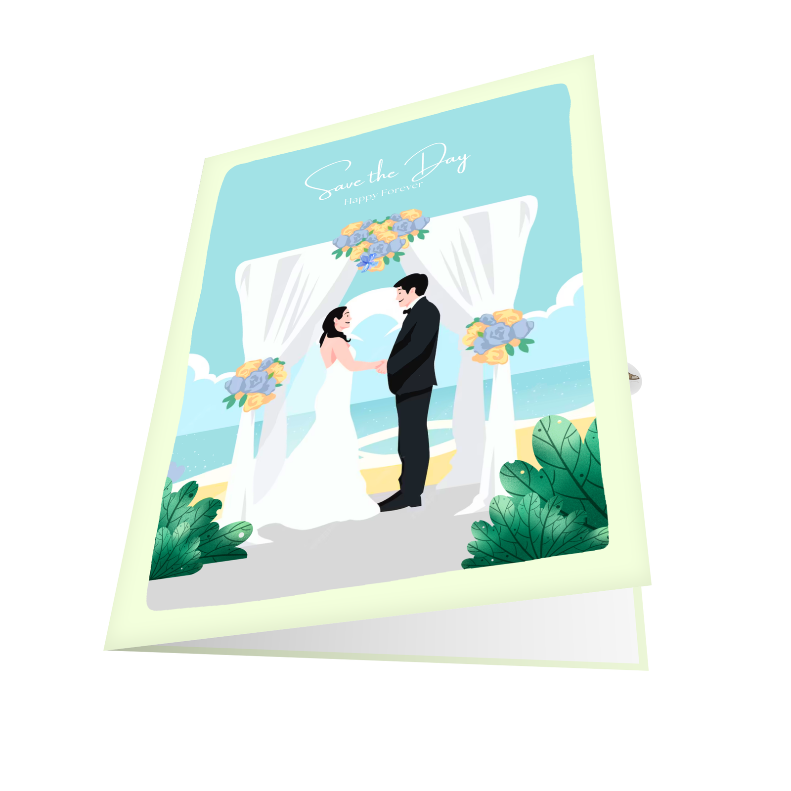 Wedding Ceremony Greeting Card (4)