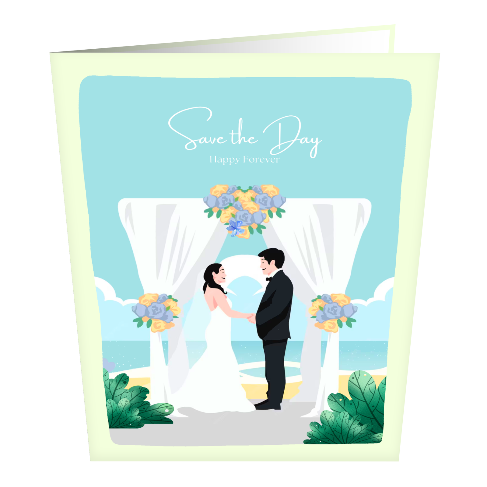 Wedding Ceremony Greeting Card (7)