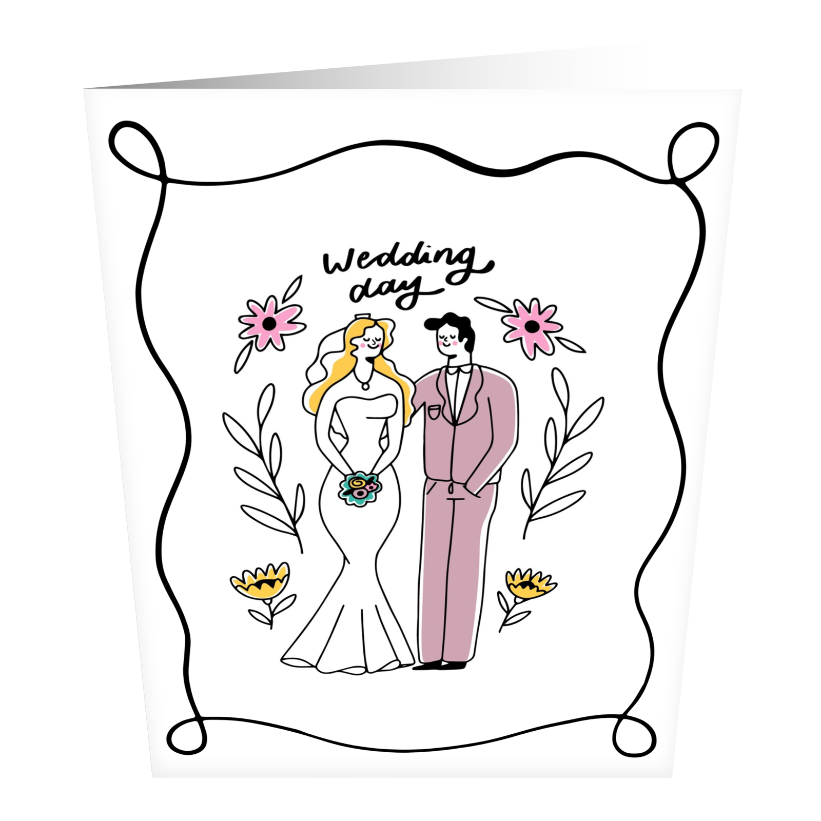 Wedding Day Greeting Card (1)