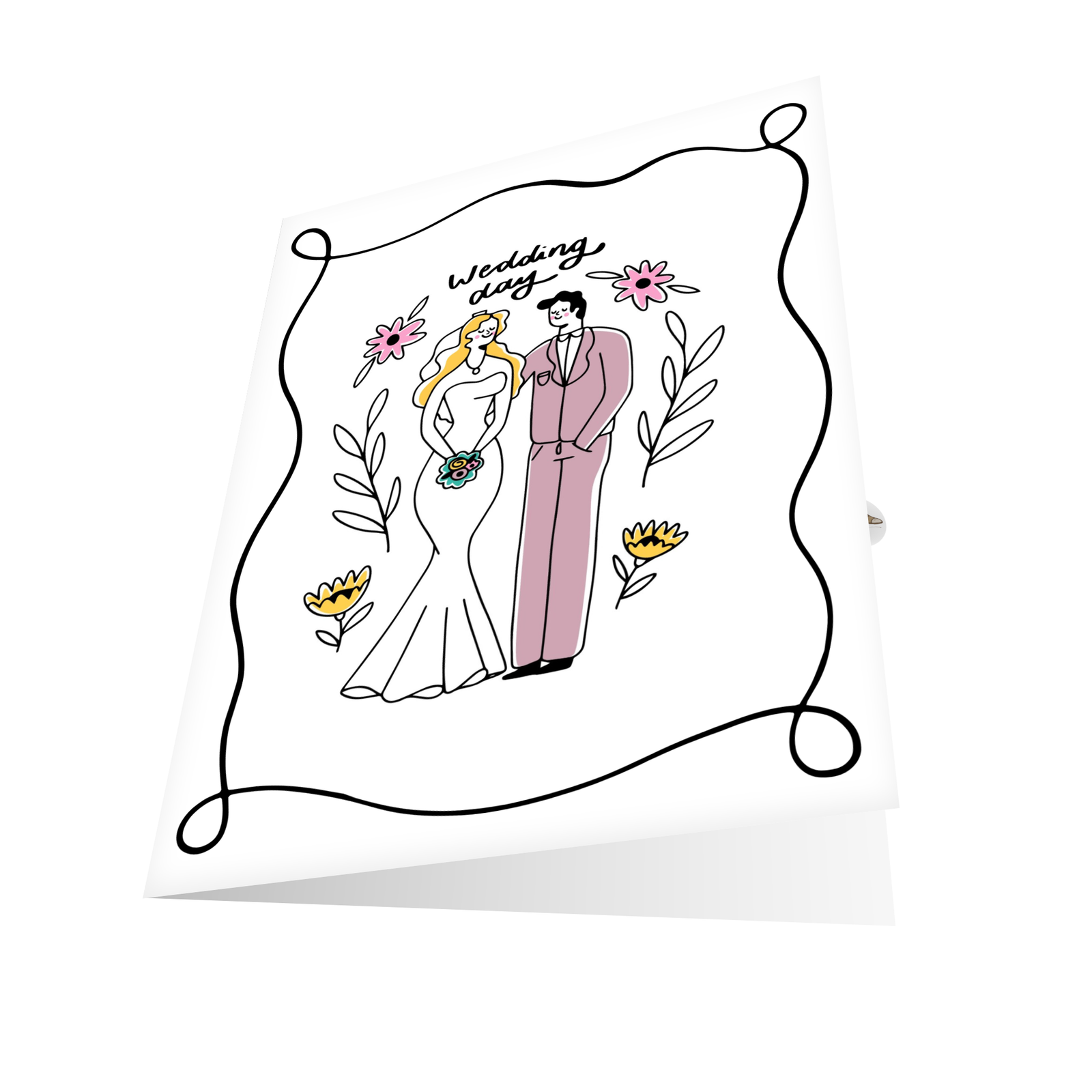 Wedding Day Greeting Card (5)