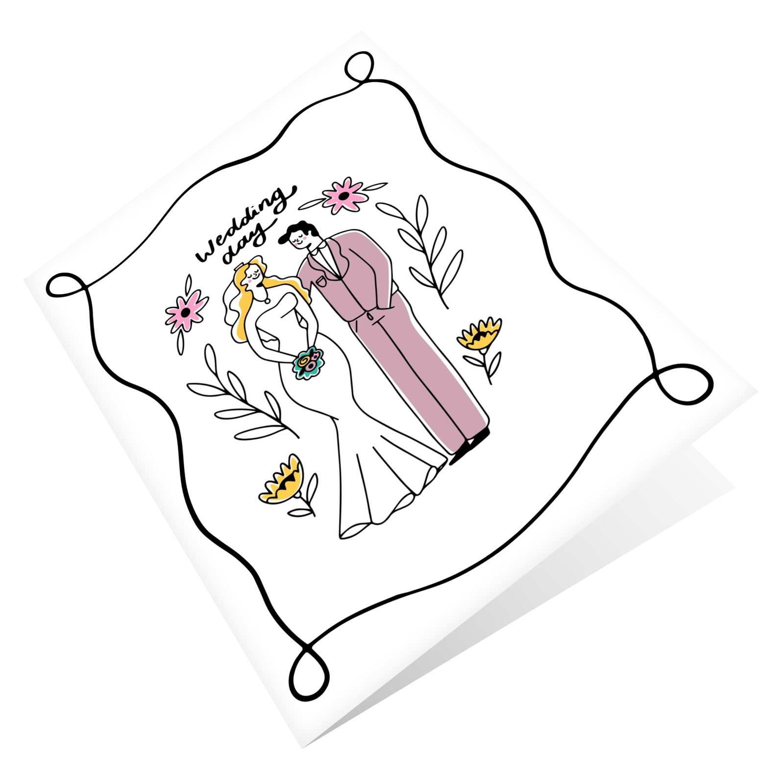 Wedding Day Greeting Card (6)