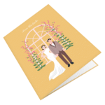 Wedding Gate and Couple Greeting Card (6)