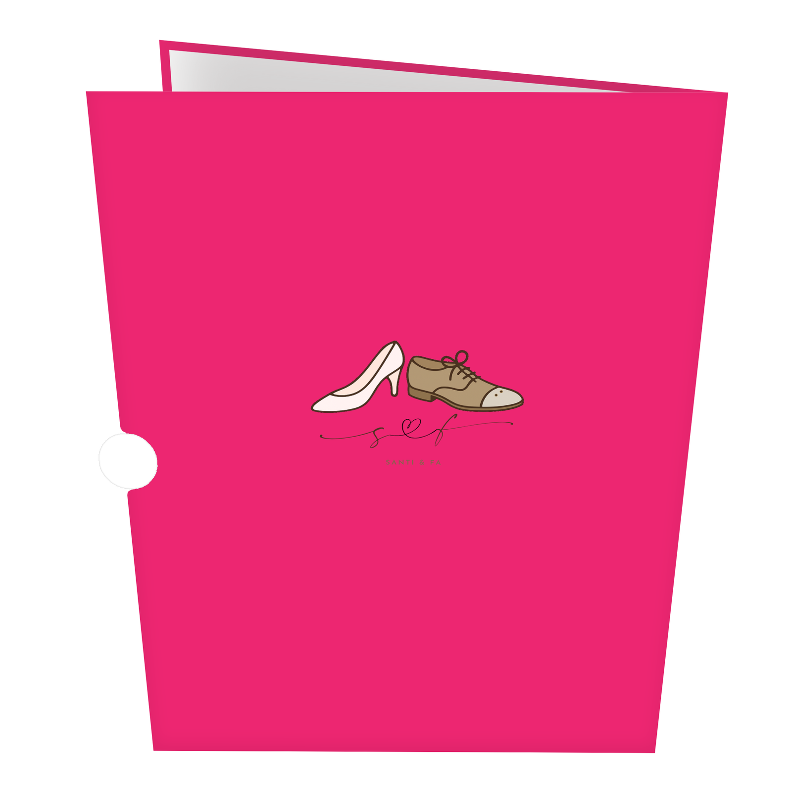 White Wedding Greeting Card White Wedding Greeting Card