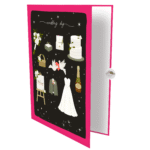 White Wedding Greeting Card