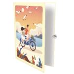 Biking With You Greeting Card (6)