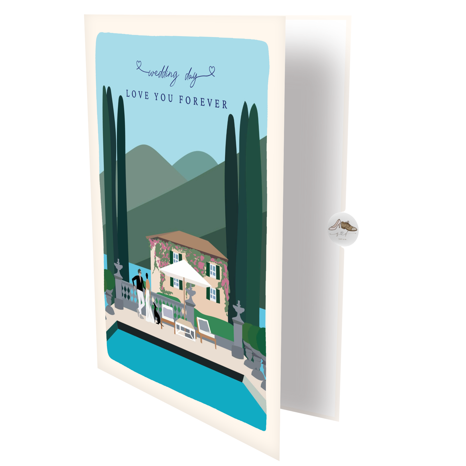 Honey Moon Greeting Card (2) Honey Moon Greeting Card