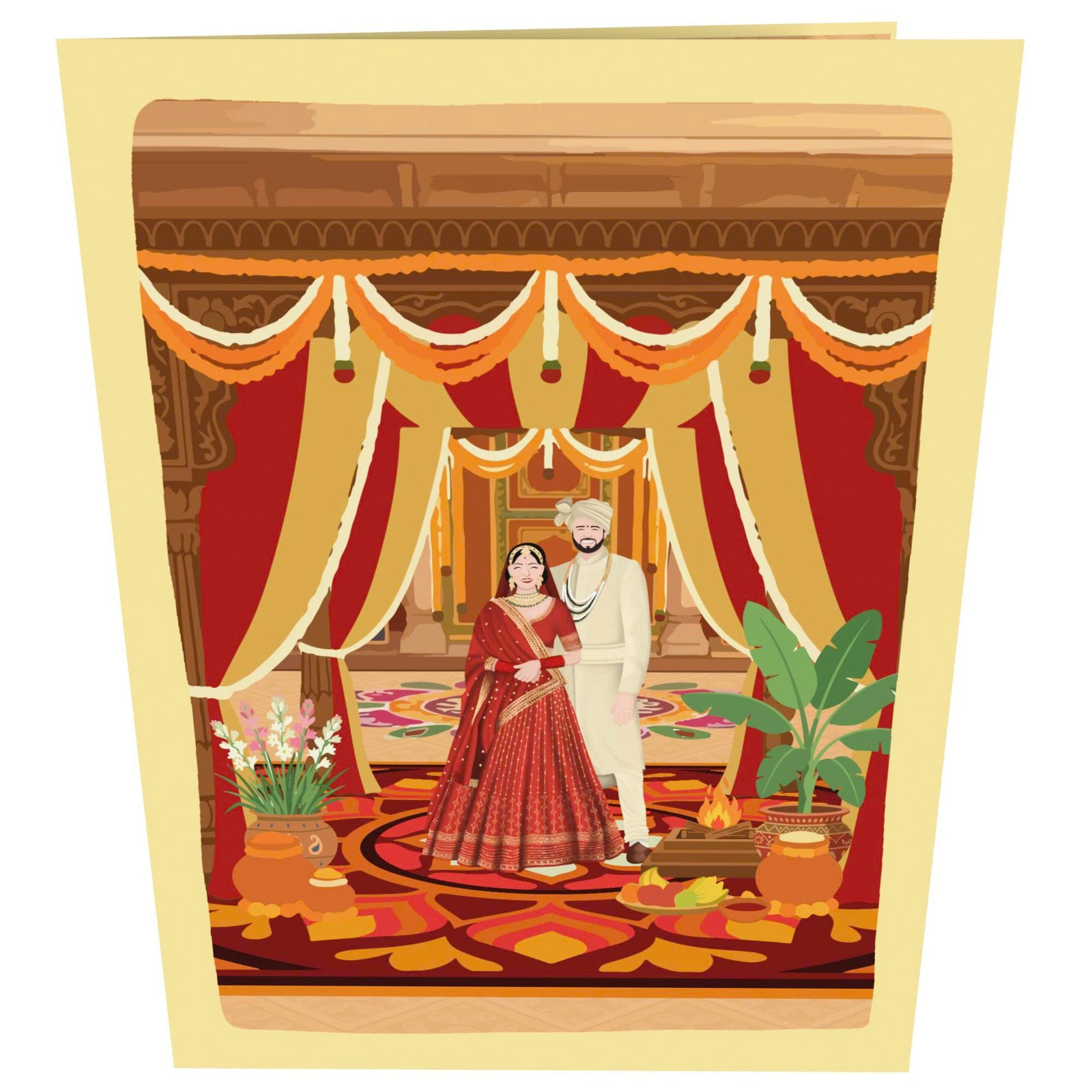 Indian-Wedding-3D-Pop-Up-Card-7