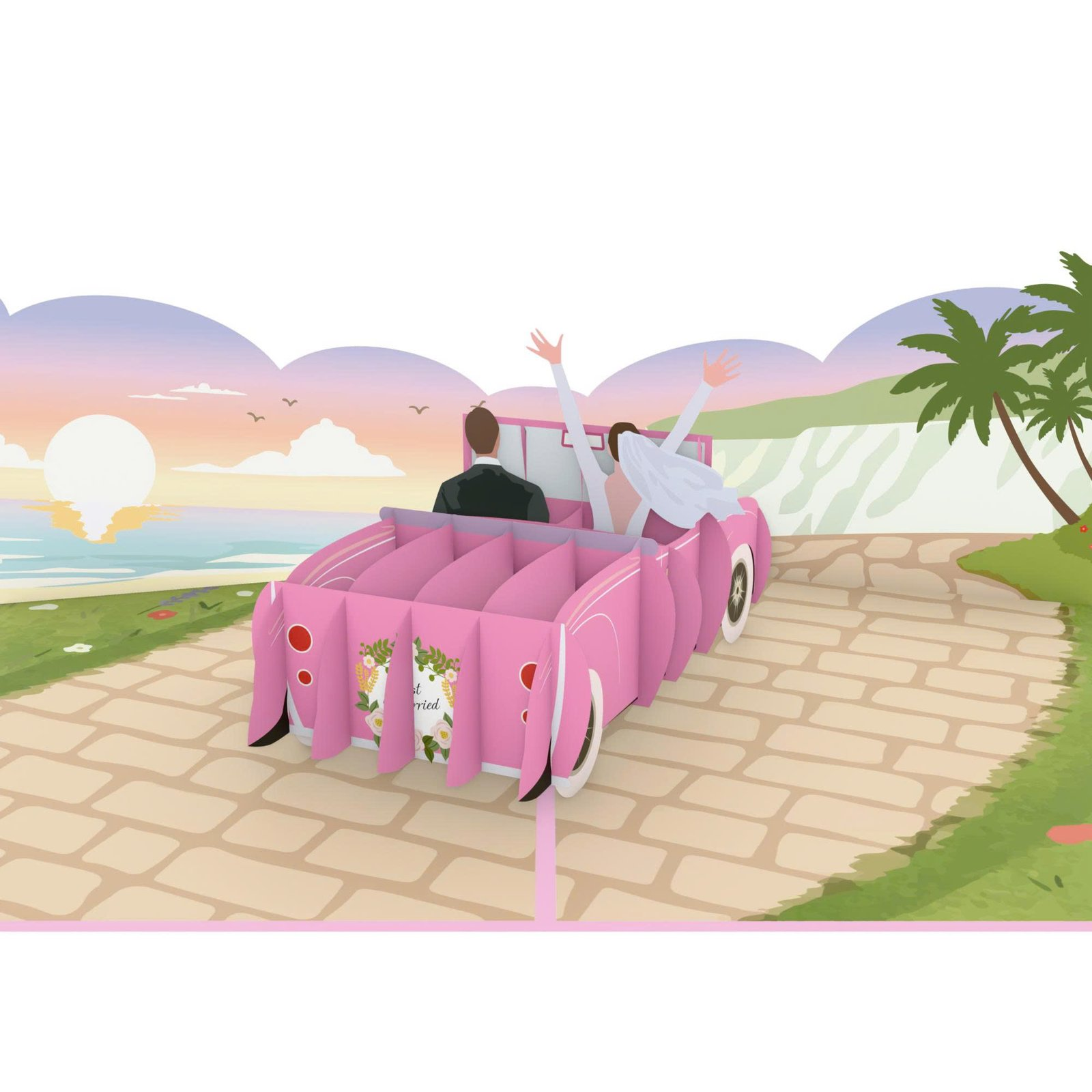 Just-Married-3D-Pop-Up-Card-4