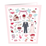 Wedding Accessories Greeting Card (7)