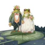 Wedding Frog 3D Pop Up Card