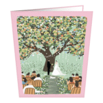 Wedding Under Tree Greeting Card (6)