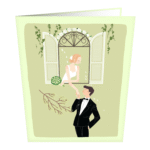 Wedding Window Greeting Card (6)
