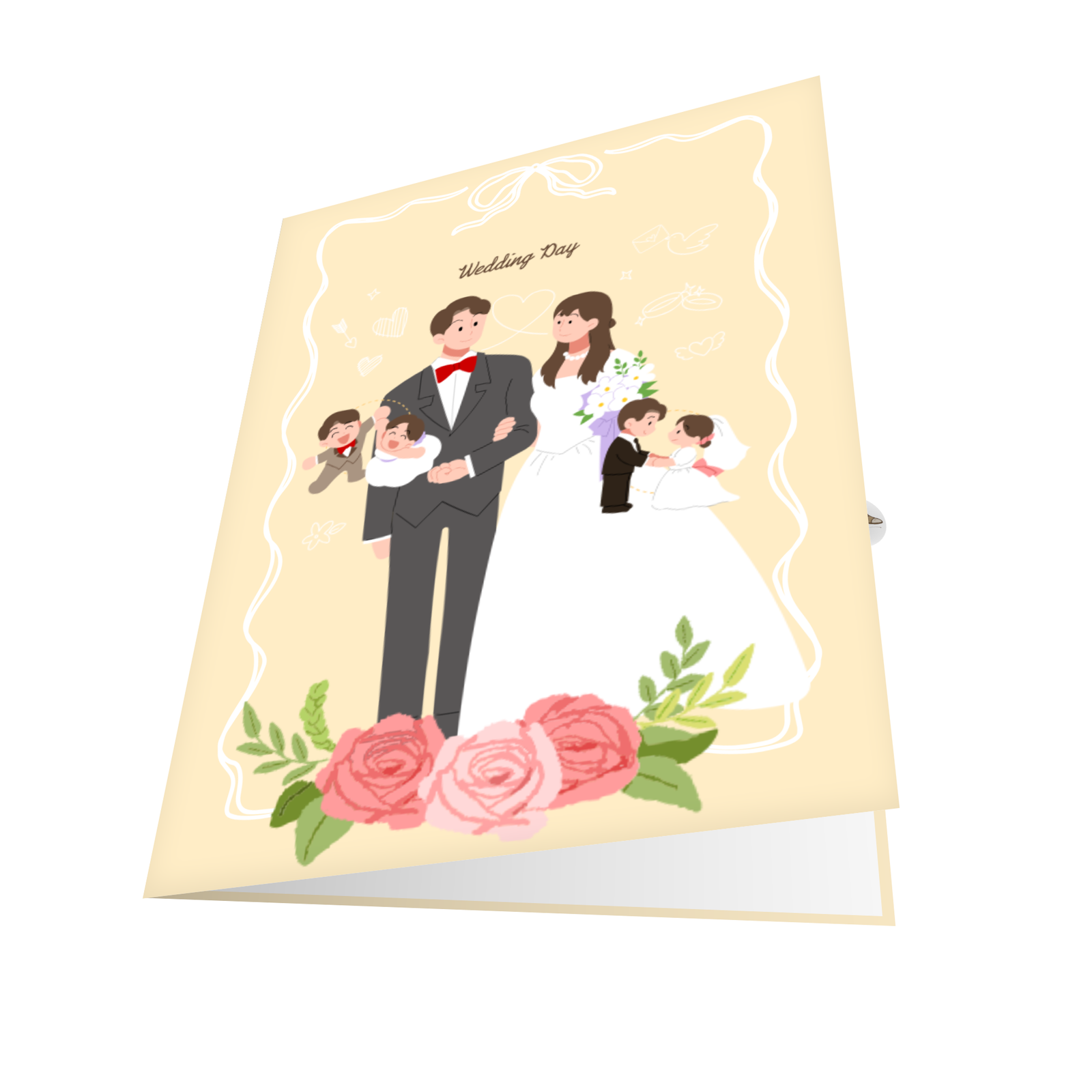 Wedding and Babies Greeting Card (4) Wedding and Babies Greeting Card