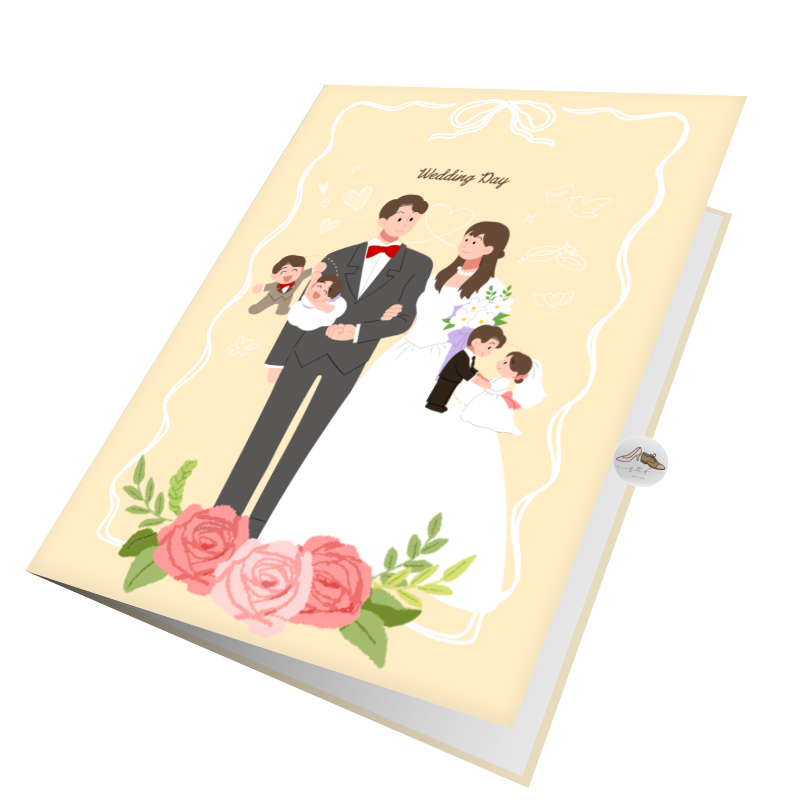 Wedding and Babies Greeting Card (6) Wedding and Babies Greeting Card