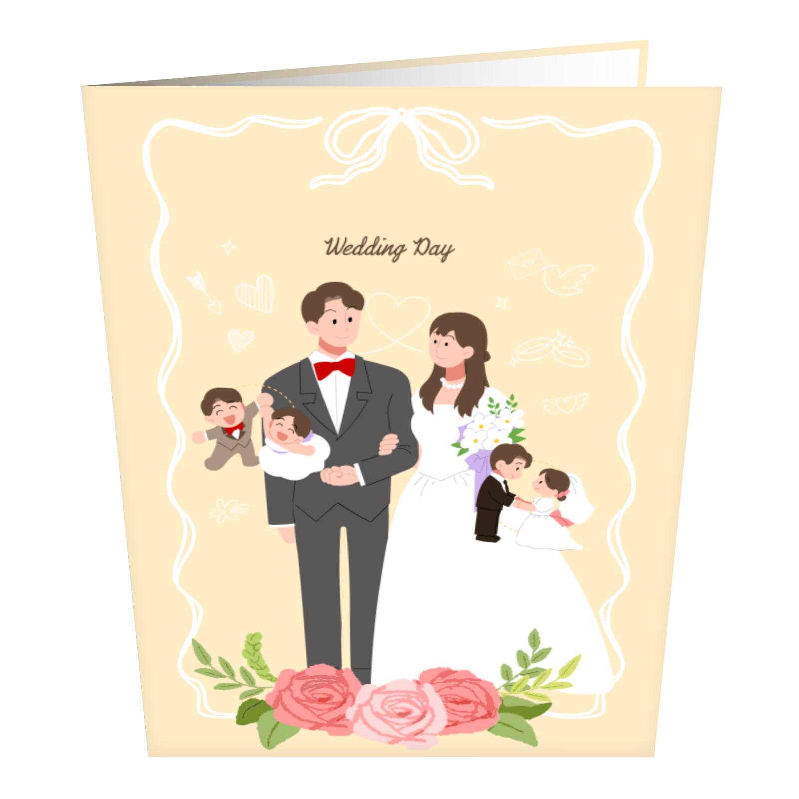Wedding and Babies Greeting Card (7) Wedding and Babies Greeting Card